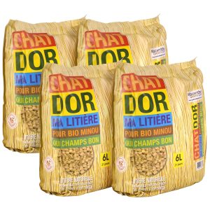 LITIERE CHAT D’OR – 4 sacs