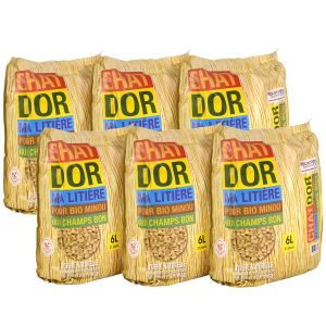 LITIERE CHAT D’OR – 6 sacs