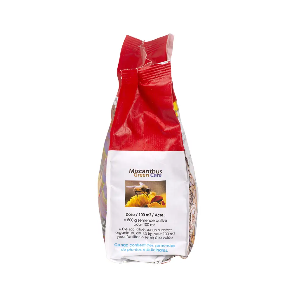 Semis de Jachères Fleuries Bi-annuelles – Semences Mellifères® (Sac de 1,5kg) Semis de Jachères Fleuries Bi-annuelles – Semences Mellifères® (Sac de 1,5kg)