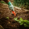 Sol de potager nu travaillé avant l'hiver